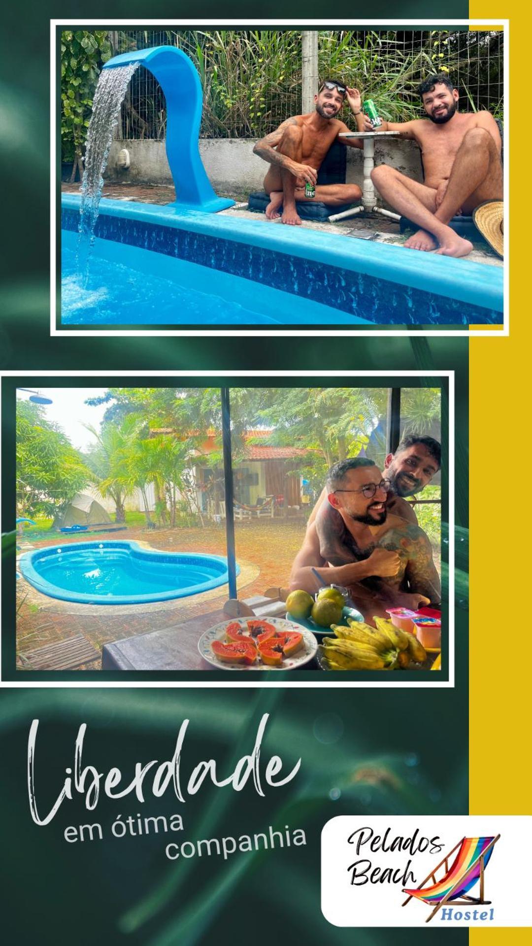 Pelados Beach Hostel Praia de Pipa Экстерьер фото